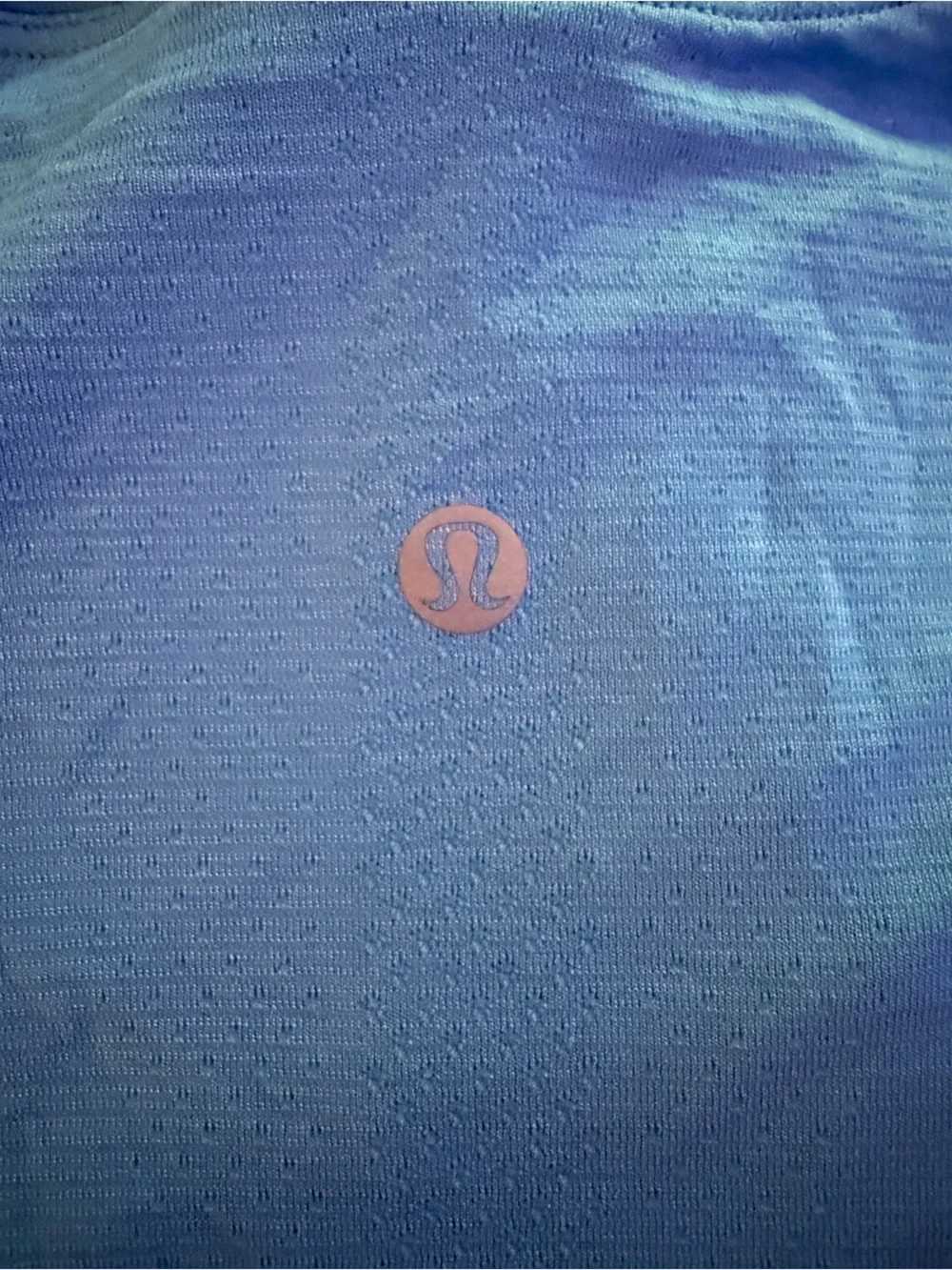 lululemon athletica Blue Performance Top